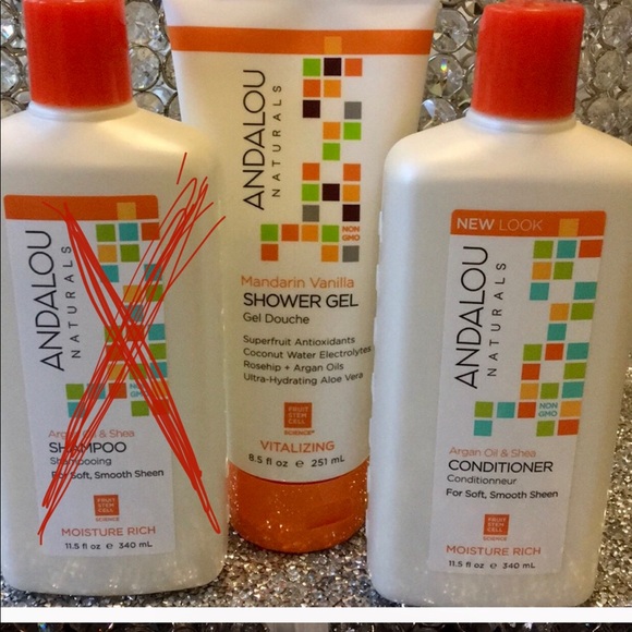 Bundle deal: Andalou conditioner &shower gel-New